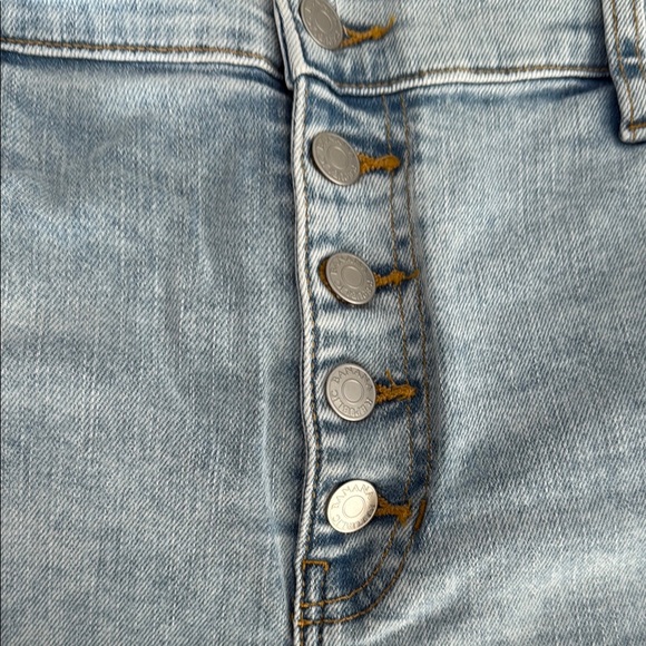 Banana Republic Blue Flare Wide Leg Jeans NEW size 16 - Picture 3 of 4